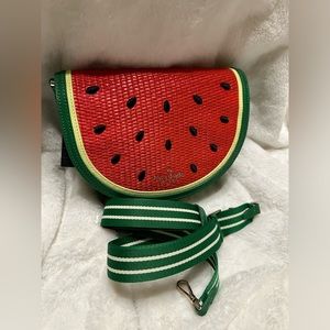 NWT Watermelon Crescent Crossbody